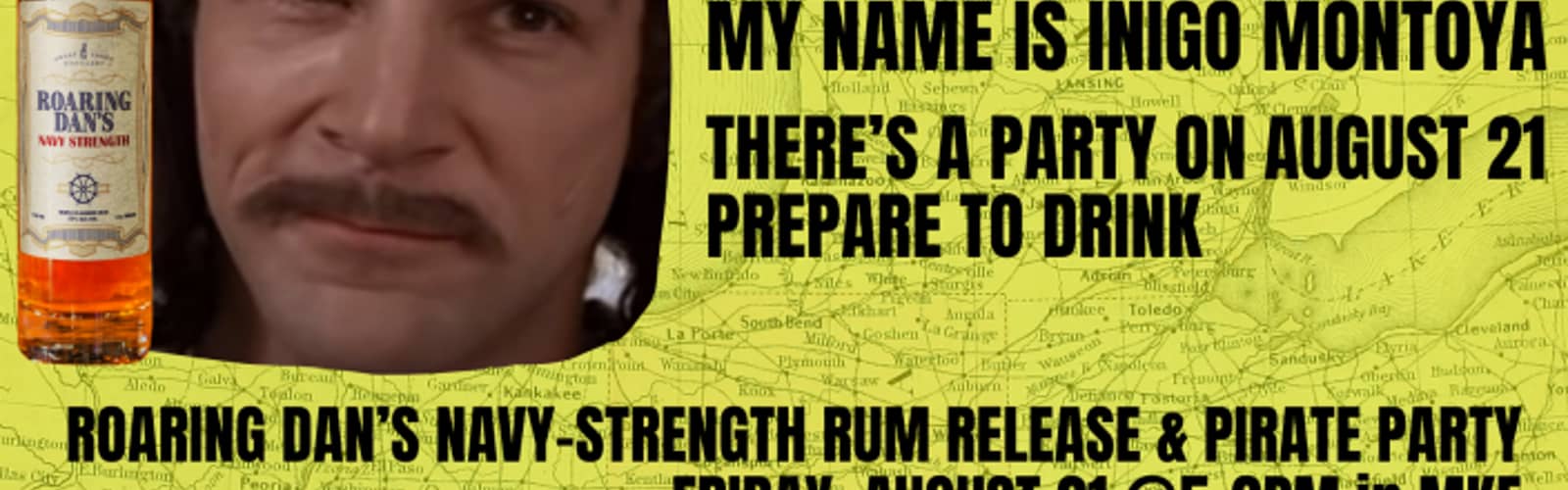 Roaring Dan's Navy-Strength Flavored Rum Release Party!