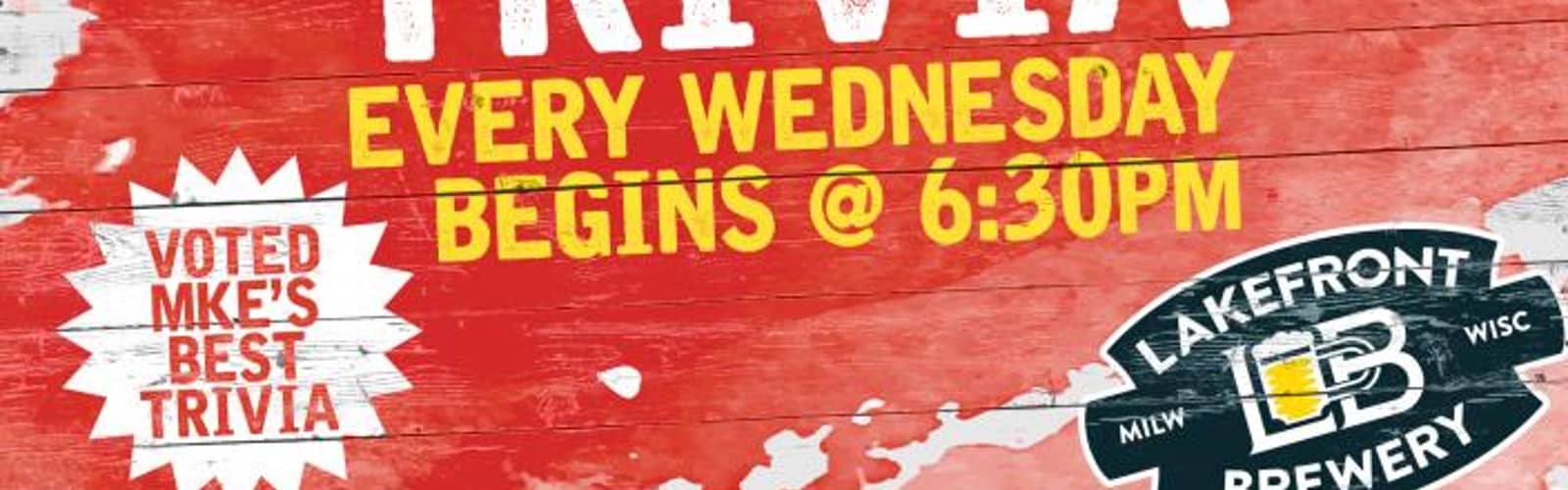 Trivia Night at Lakefront Brewery