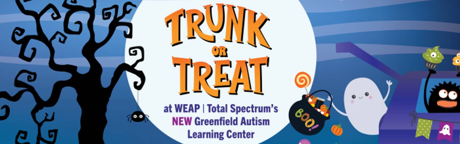 WEAP | Total Spectrum's NEW Greenfield Learning Center Sensory-Friendly Open House & Trunk-or-Treat