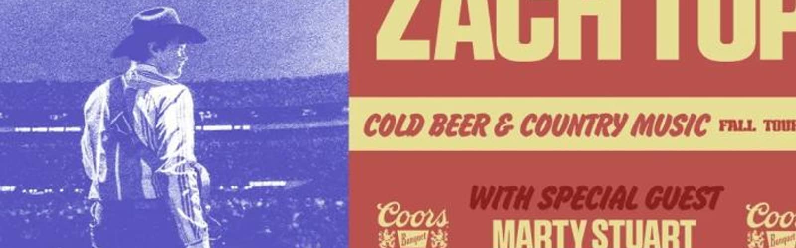 Zach Top: Cold Beer & Country Music Fall Tour 2026