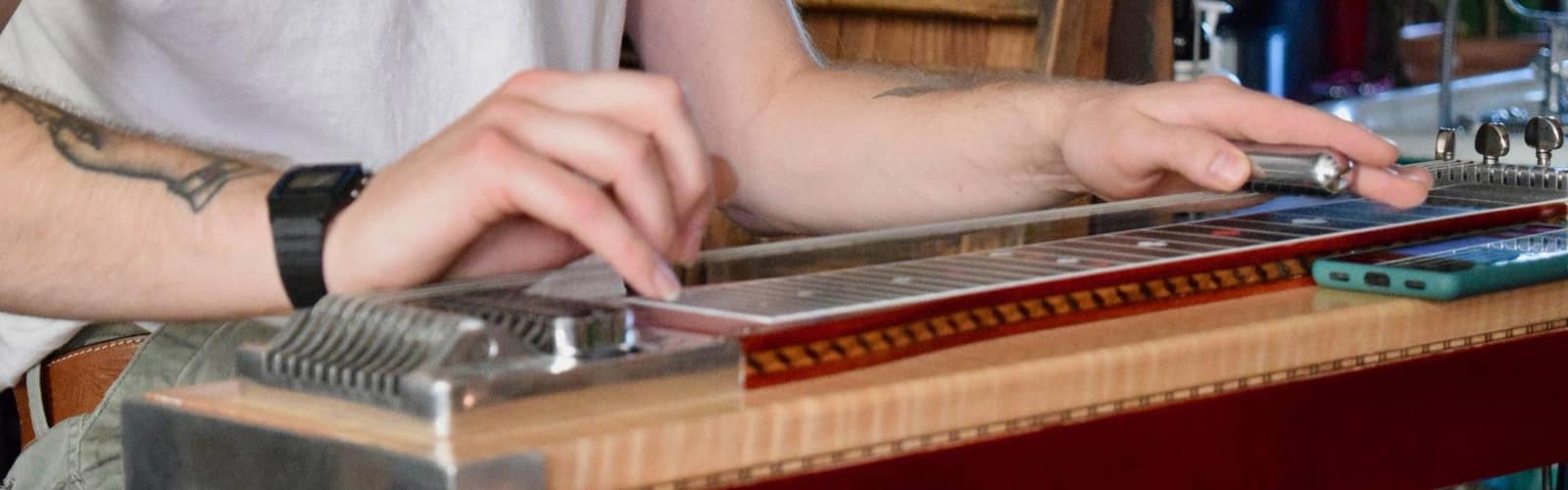 Pittsburgh Steel Guitar Jam in the Roots Cellar