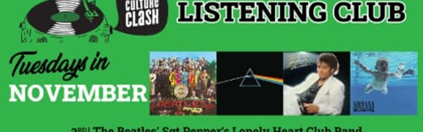 Listening Club at Culture Clash Records
