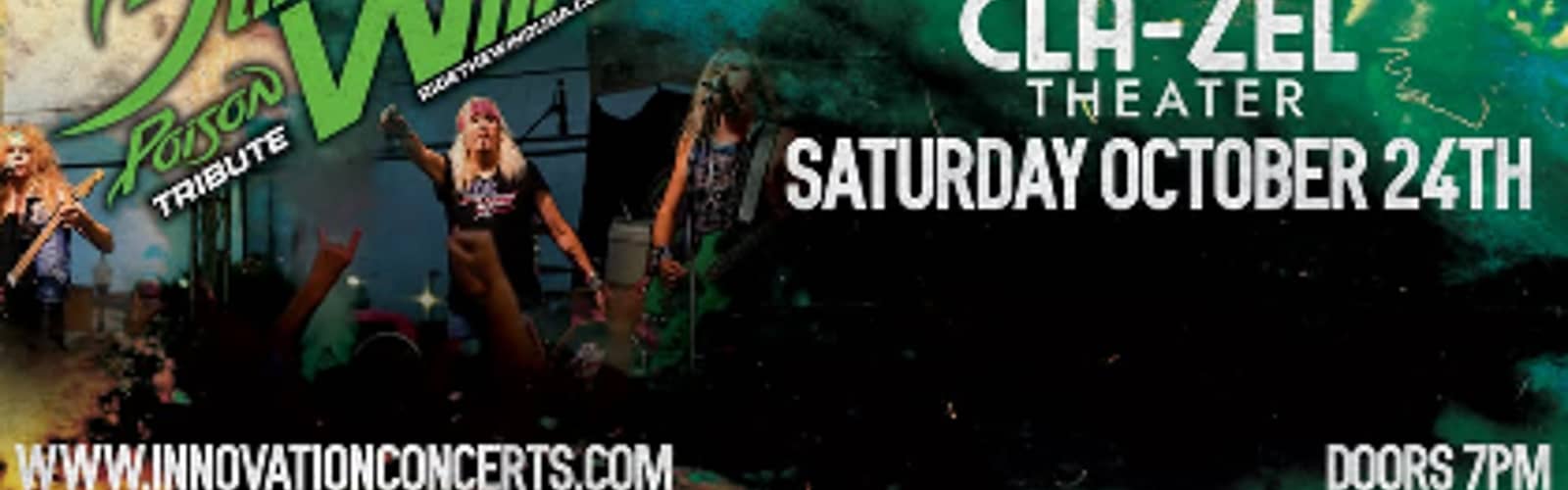 Ride The Wind - The Poison Experience LIVE at Cla-Zel Theater