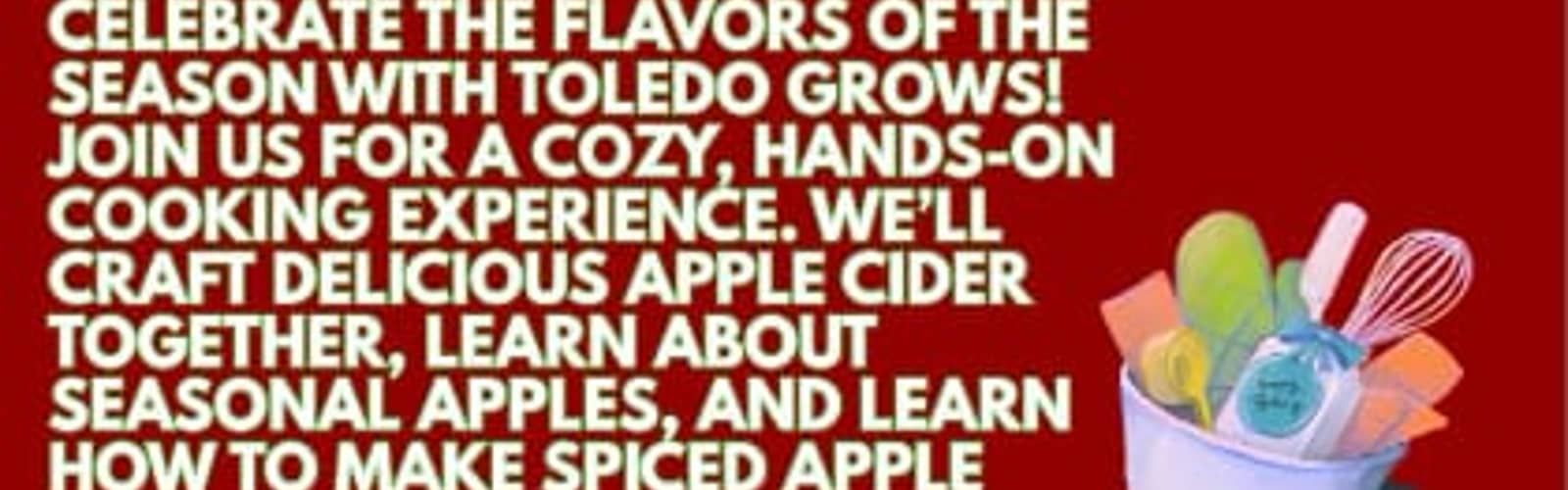 Cozy Cider & Sweet Bites Cooking Class