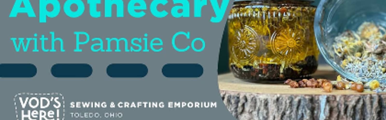 Backyard Apothecary with Pamsie Co.