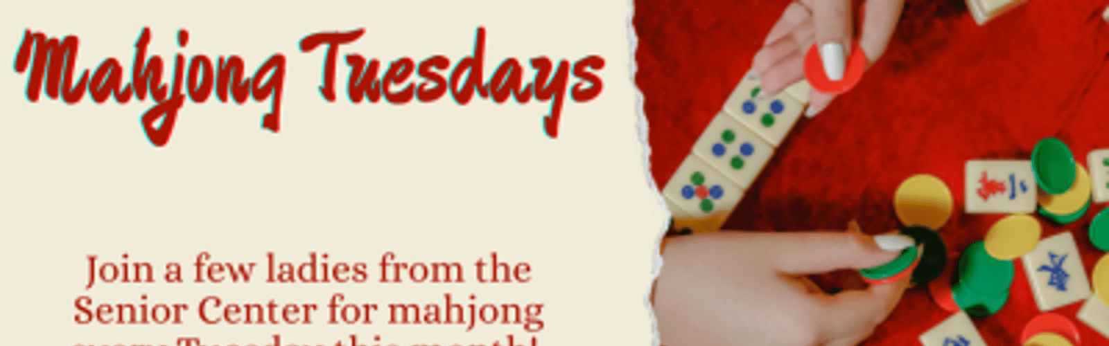Mahjong Mania Tuesdays