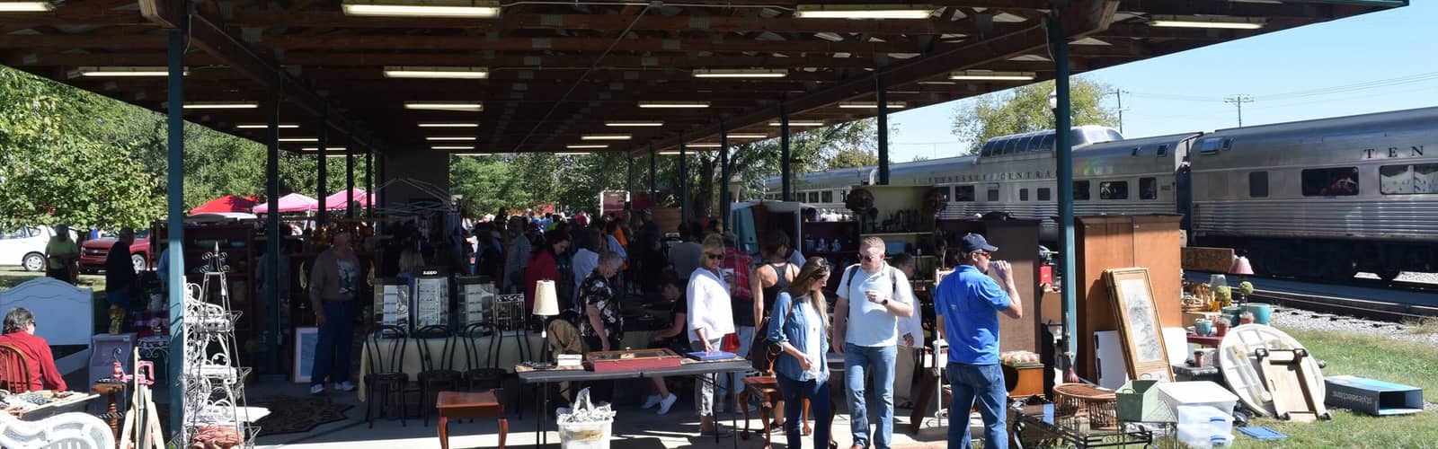 Fall Mile Long Yard Sale Excursion Train