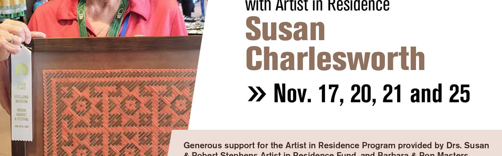 Artist in Residence: Open Studio with Susan Locke Charlesworth