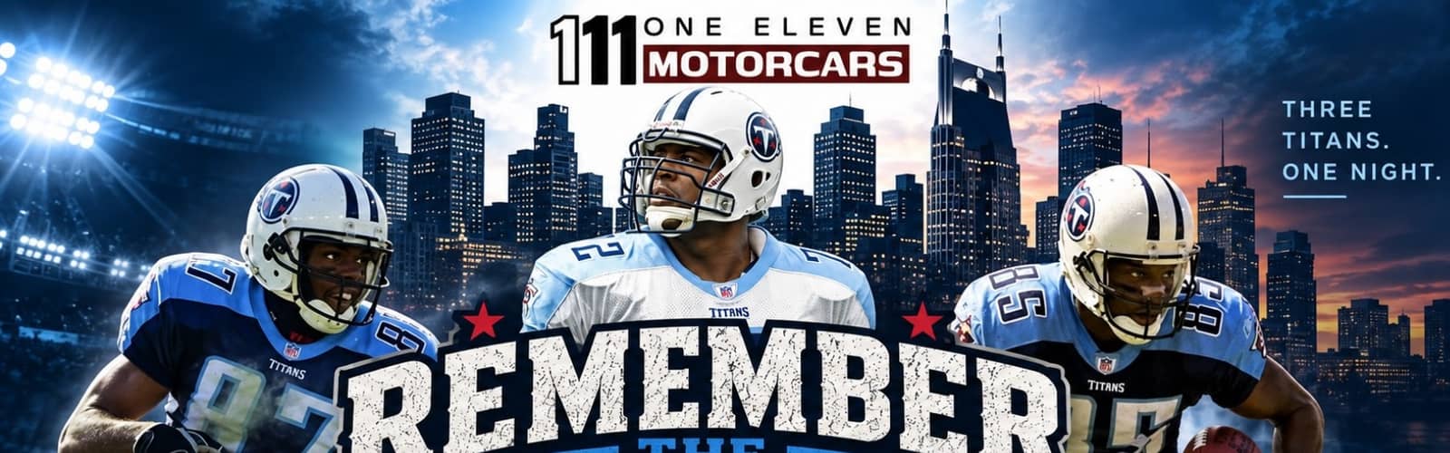 Remember the Titans at 111 Motorcars