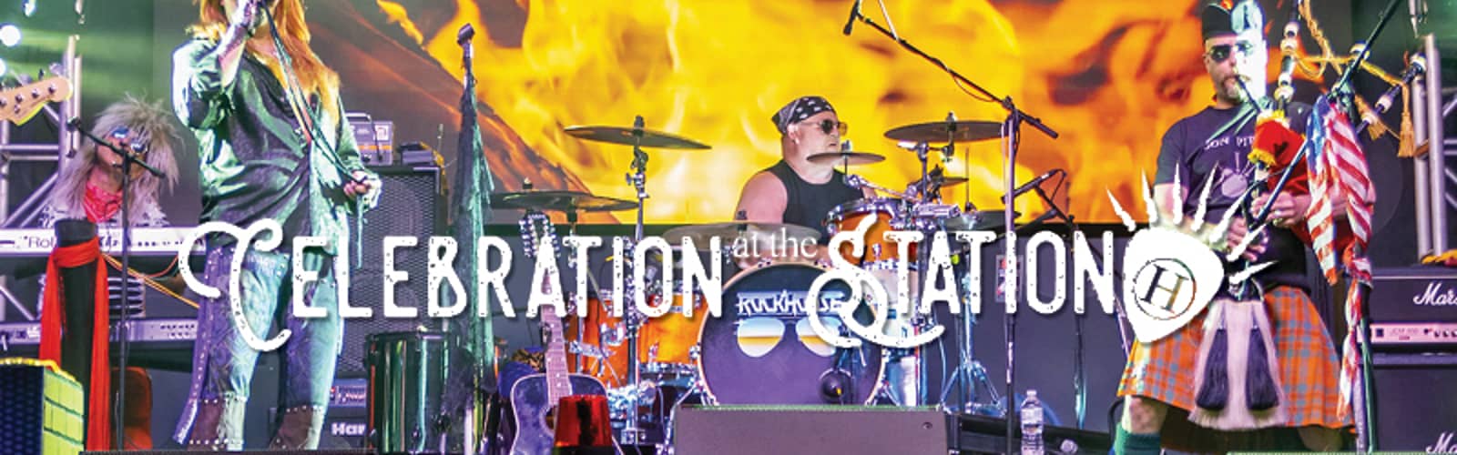 Celebration at the Station
