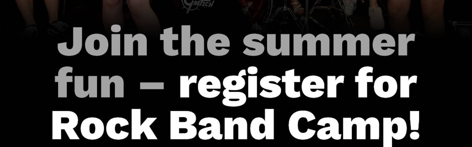 Rock Band Music Camp (Ages 7+)