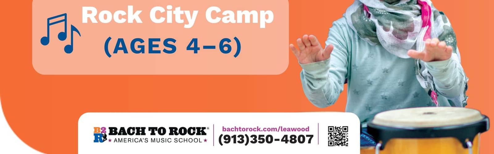 Rock City World Tour Music Camp (Ages 4-6)