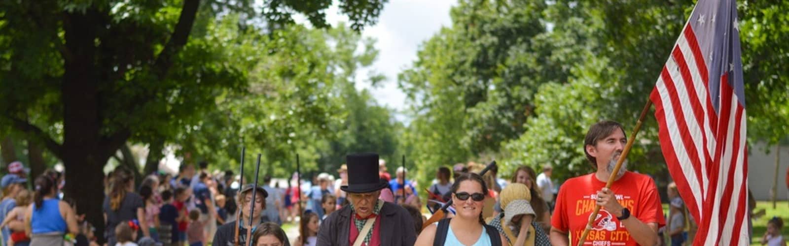 Independence Day at Missouri Town