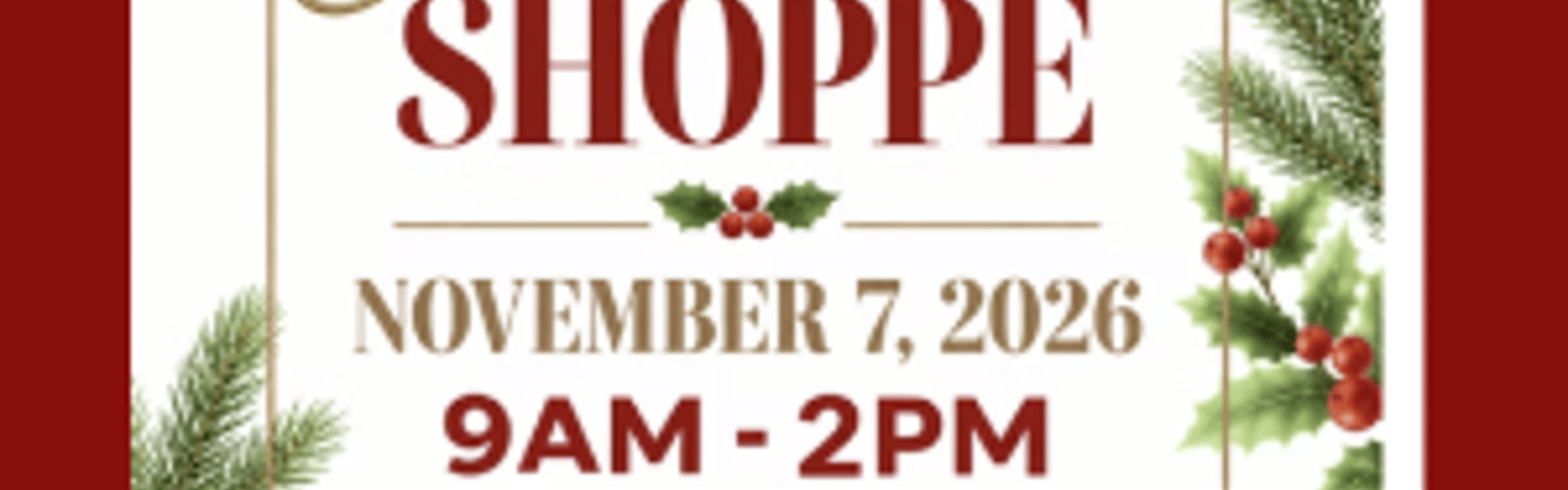 Divine Redeemer’s Christmas Shop and Craft Fair