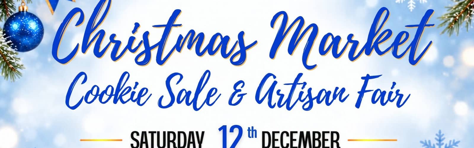 Redeemer UCC Christmas Market Cookie Sale & Artisan Fair