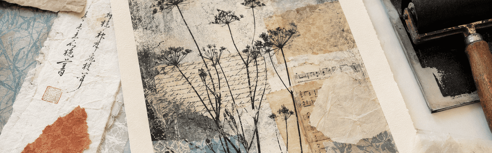 Chine Collé Printmaking with Erica Kendrick