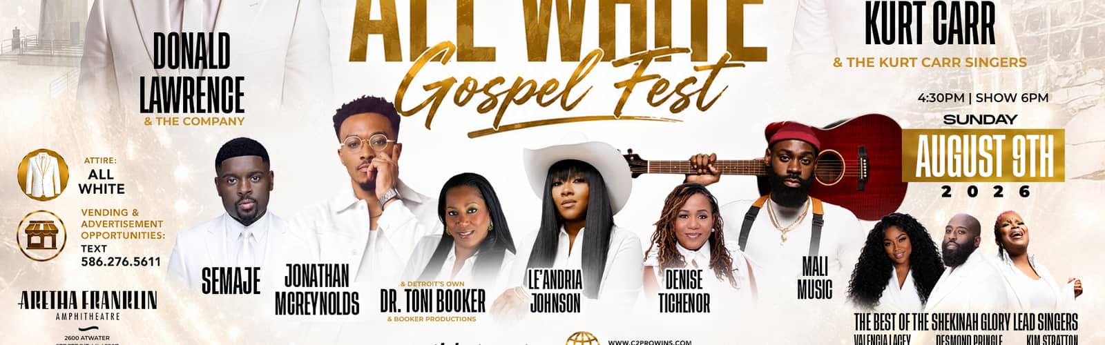 The MotorCity All White Gospel Fest