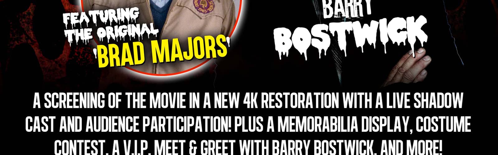 Rocky Horror Picture Show Spooktacular Tour With Barry Bostwick