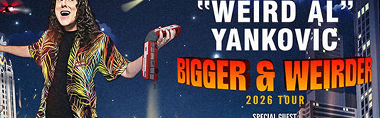 “Weird Al” Yankovic – Bigger & Weirder 2026 Tour