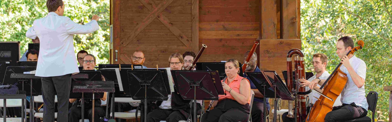 Charlotte Symphony Orchestra at the Anne Springs Close Greenway