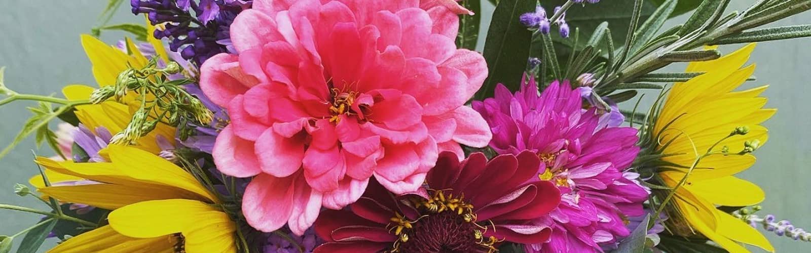 Locally Grown Hand-Tied Bouquets