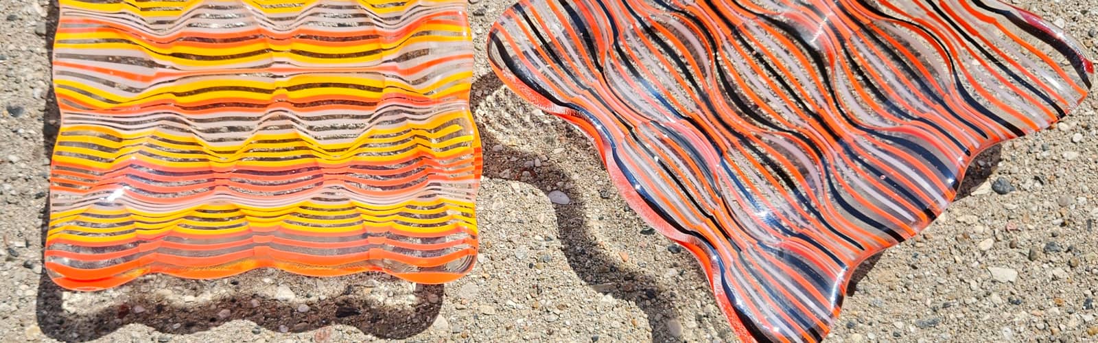 Fused Glass Optic Dishes Workshop | SOLD OUT
