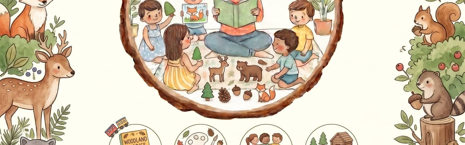 The Little Garden Gathering: Woodland Animals