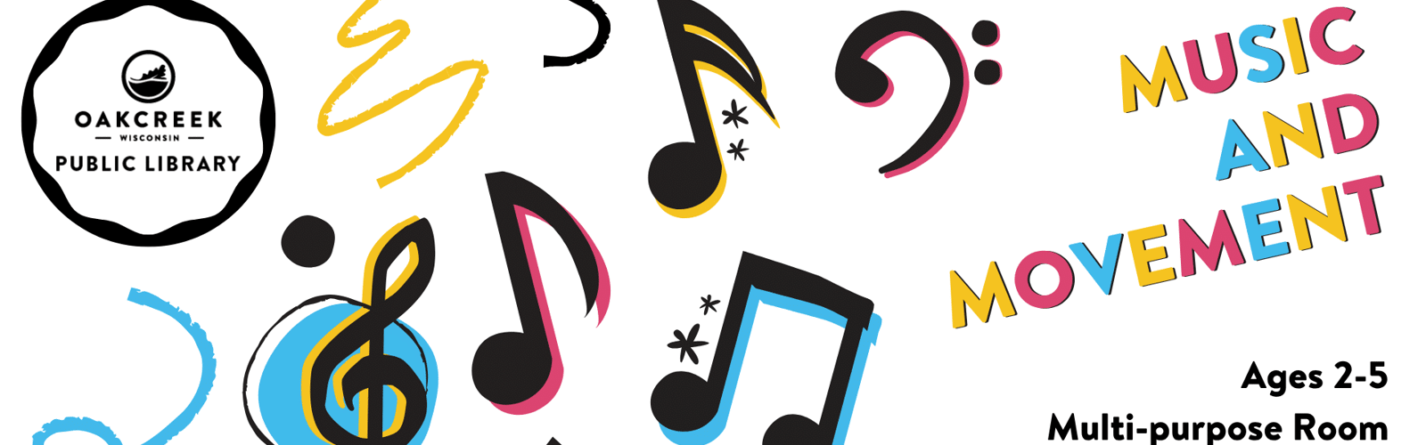 Music and Movement Story Time at The Oak Creek Public Library