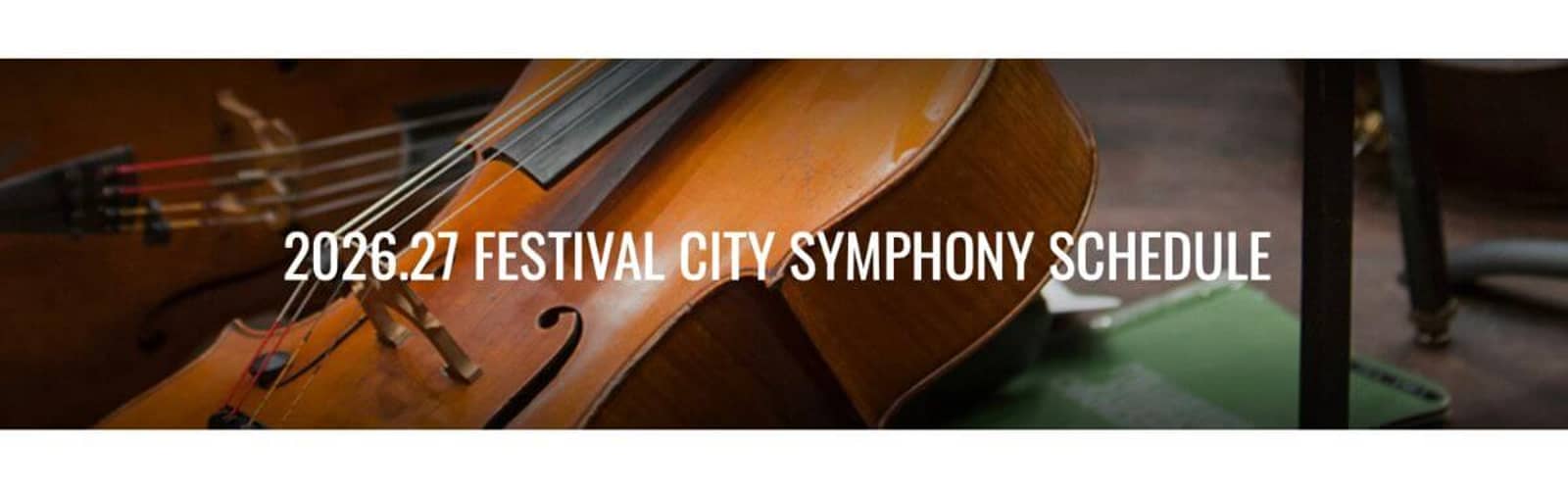 Festival City Symphony’s Saturday Classics at The Bradley Symphony Center