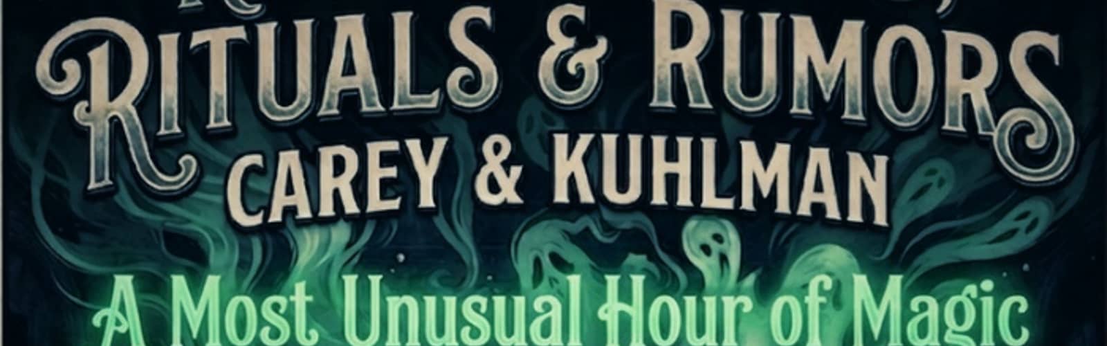 Razor Blades, Rituals & Rumors (A Most Unusual Hour of Magic)