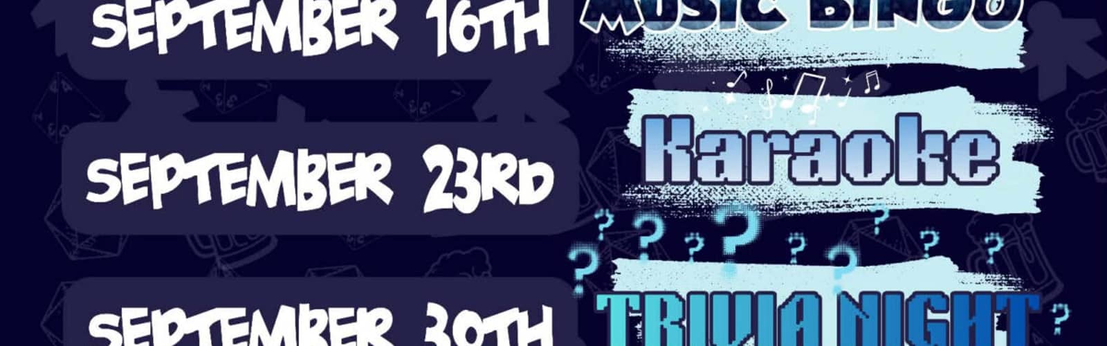 Music Bingo, Trivia, and Karaoke at Frost