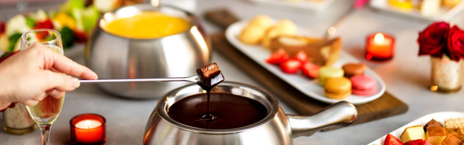 Fondue Girl Dinner