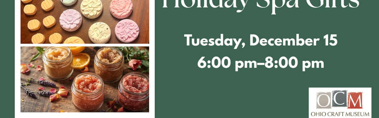 Holiday Spa Gifts Class
