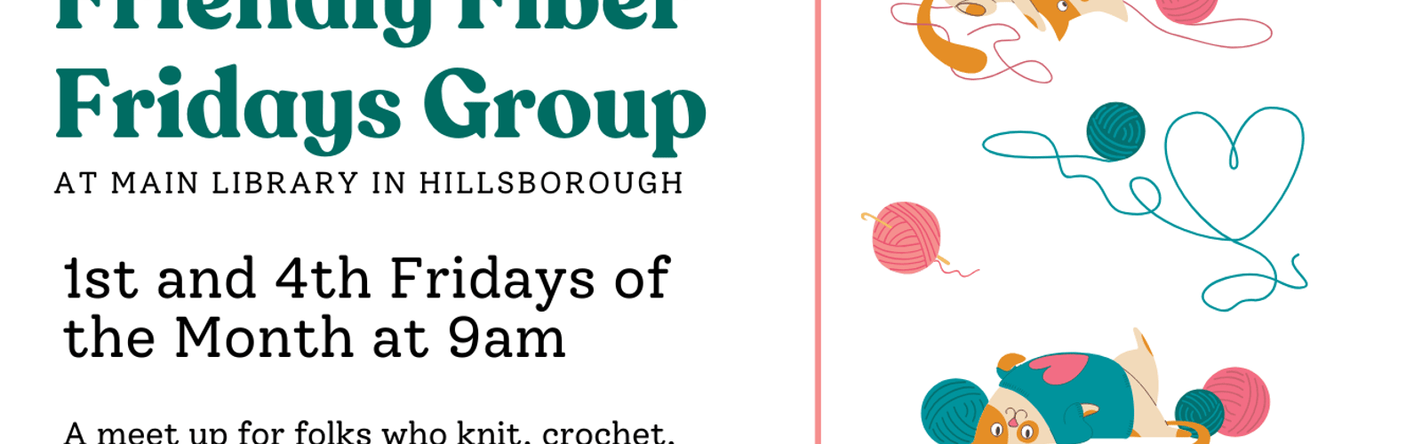 Morning Friendly Fiber Fridays Meet-Up