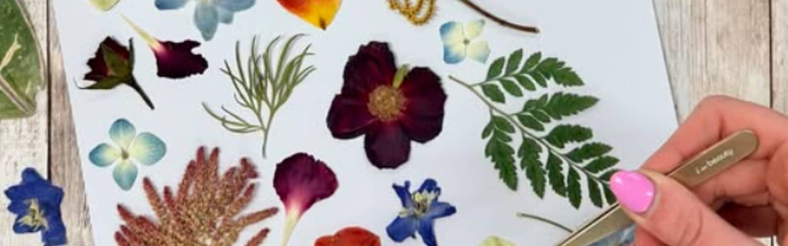 Pressed Floral Frame