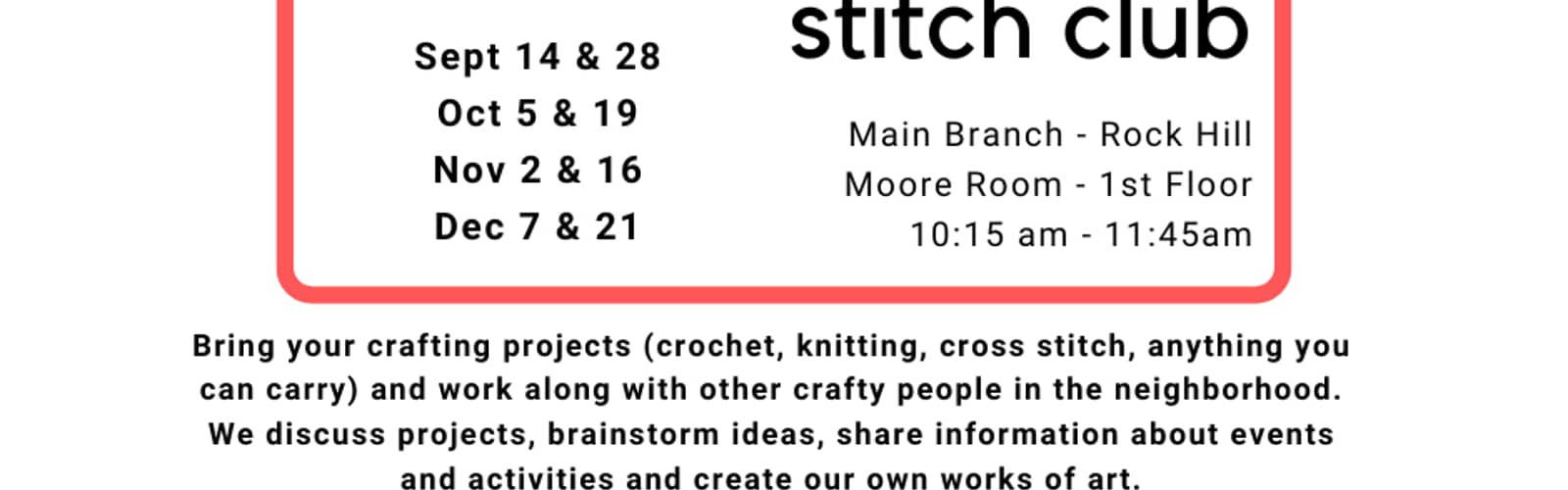 Good Yarn Stitch Club