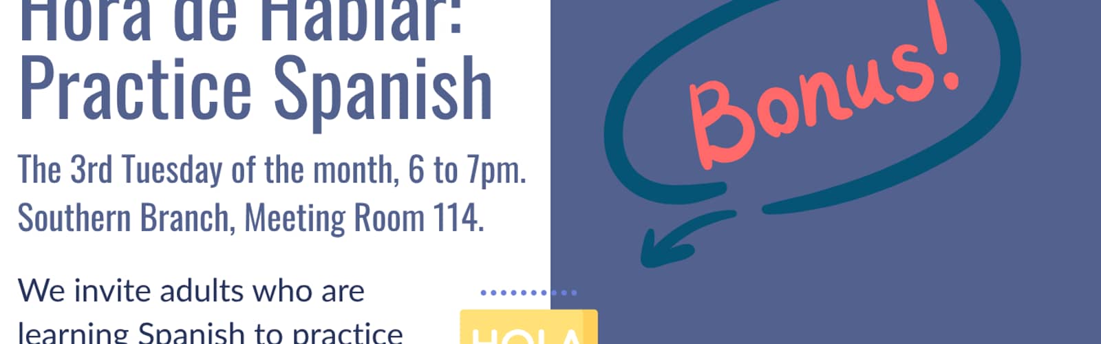 Bonus Sessions for Hora de Hablar: Practice Spanish (Self-Guided)