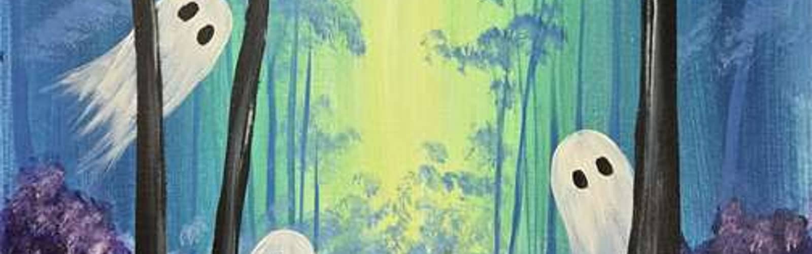 Paint and Sip: Peak-A-Booo