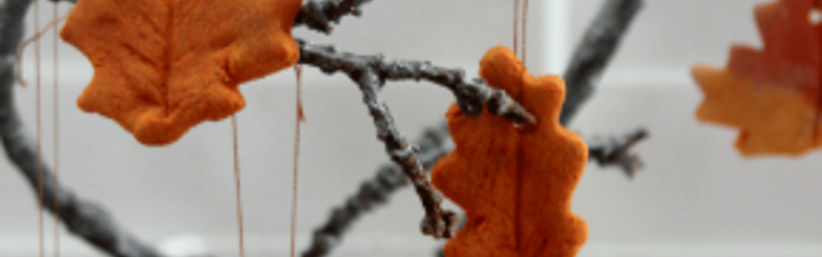Crafternoon - Autumn Spice Scented Salt Dough Ornaments