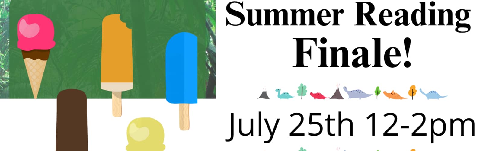 Summer Reading Finale! Frozen Treats