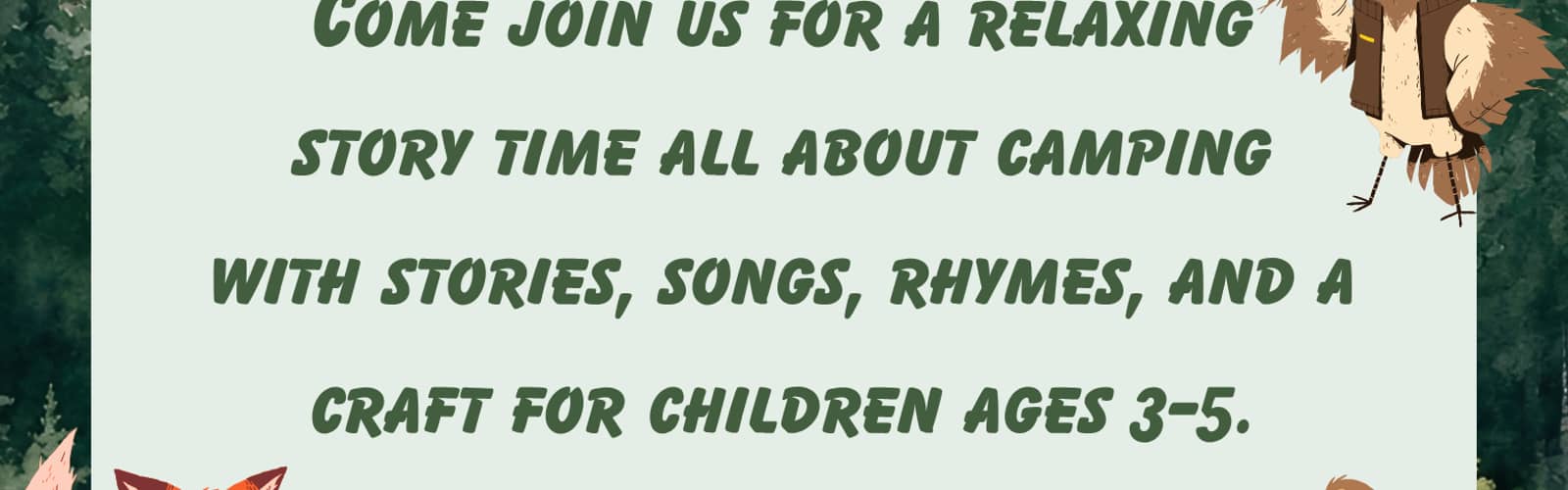 Preschool Storytime