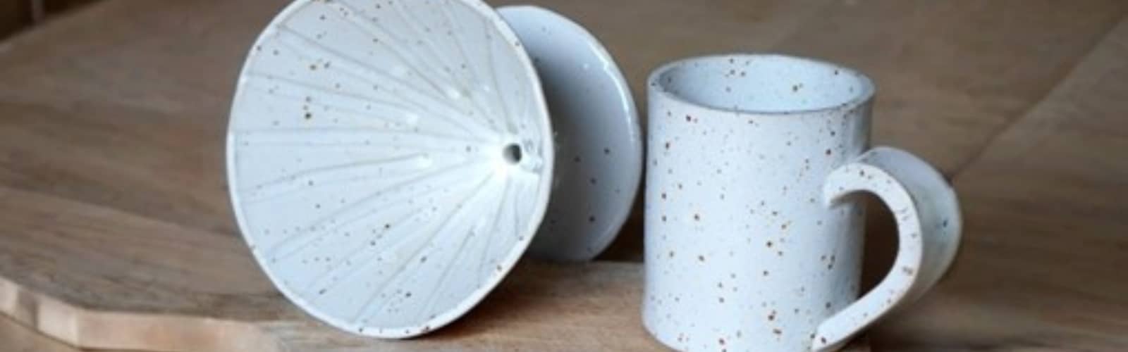 Japanese Handmade Ceramic Workshop Series at Meijer Gardens: Ceramic Nerikomi Pour Over Coffee Cup Set