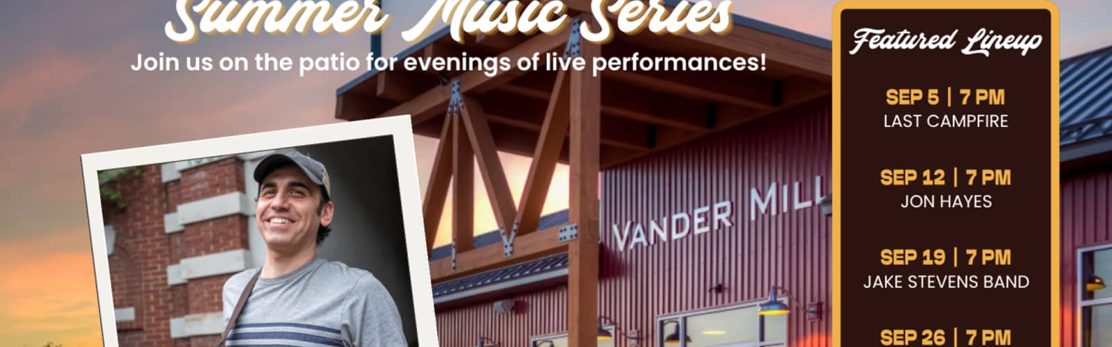 Summer Music Series: Jake Stevens Band
