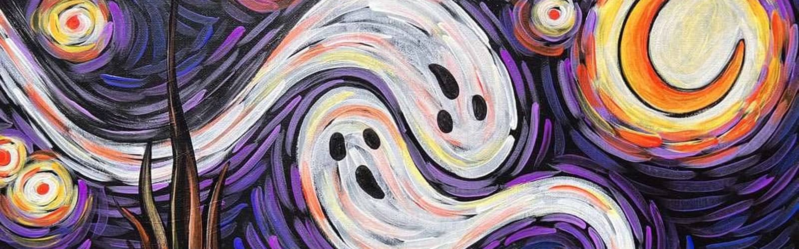 Paint and Sip: Van Gogh’s Starry Night - Halloween II