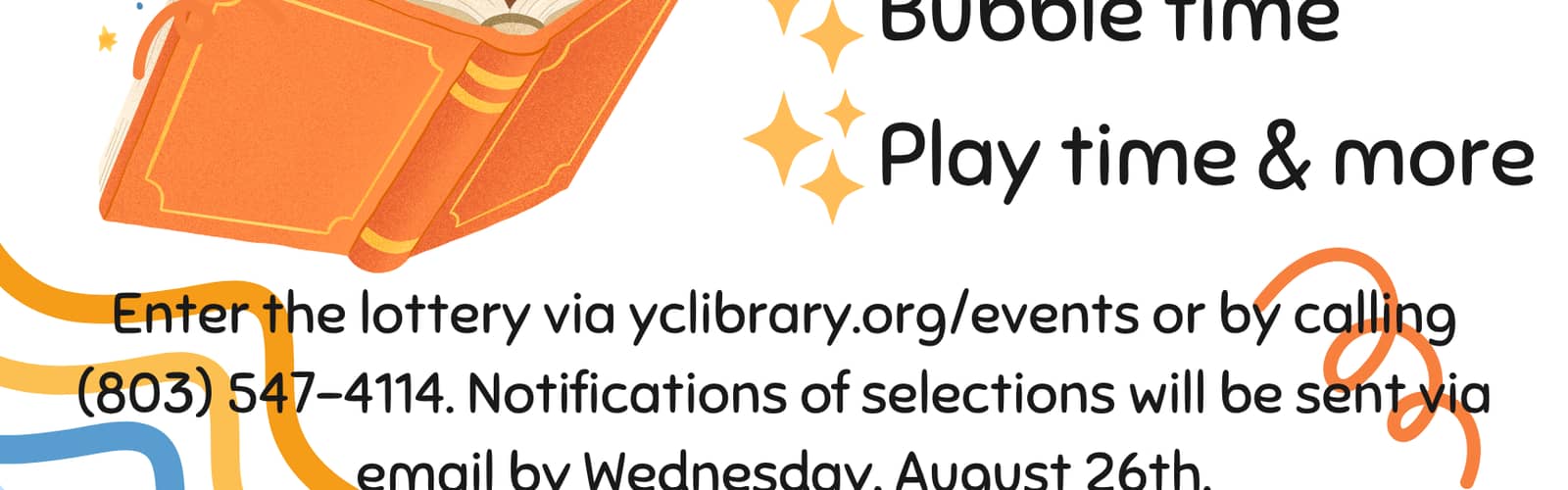Under 3 Storytime Wednesdays 10am