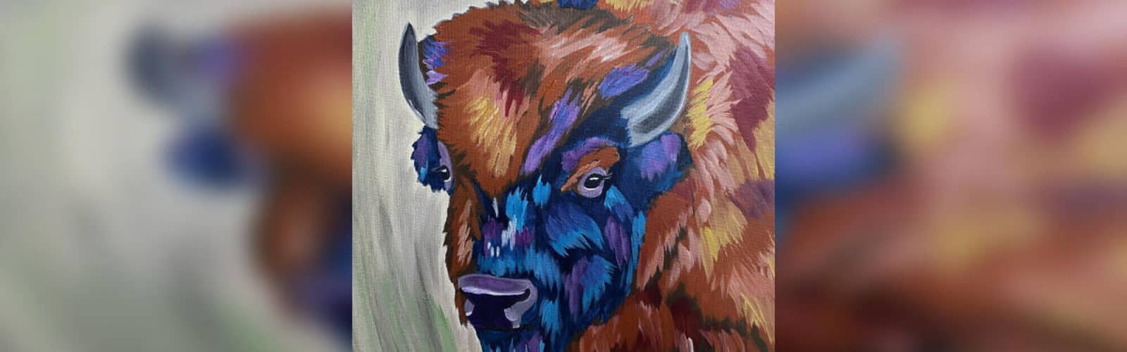Colorful Bison