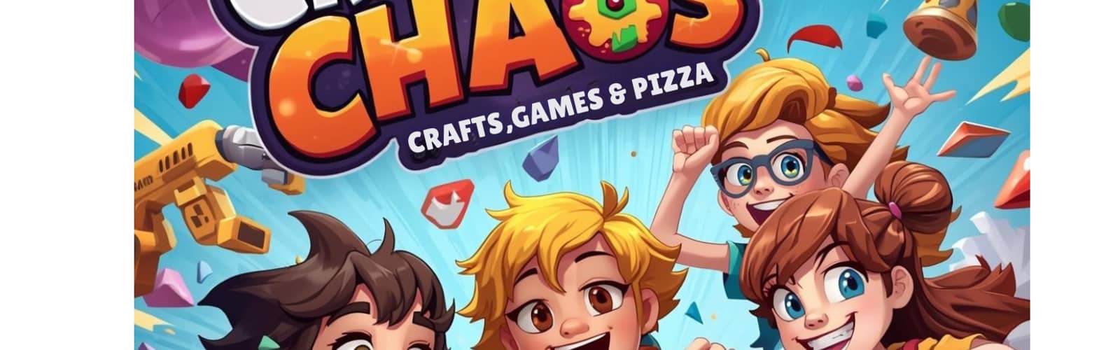 Creative Chaos: Crafts, Games & Pizza