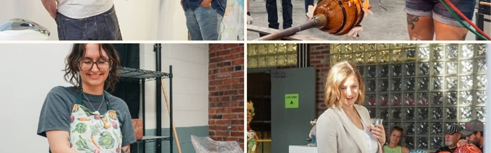 First Friday at Belger Arts - Exhibitions Closing + Live Clay and Glass Blowing Demo + Artist Remarks + More!