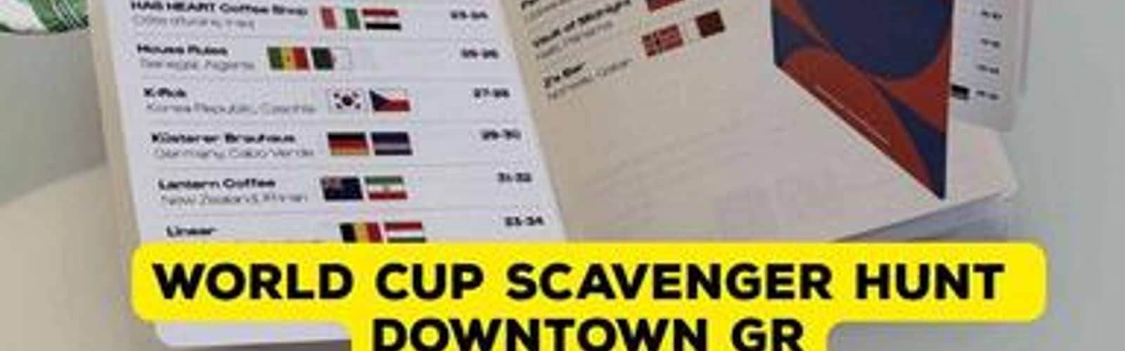 2026 Around The World Downtown Scavenger Hunt