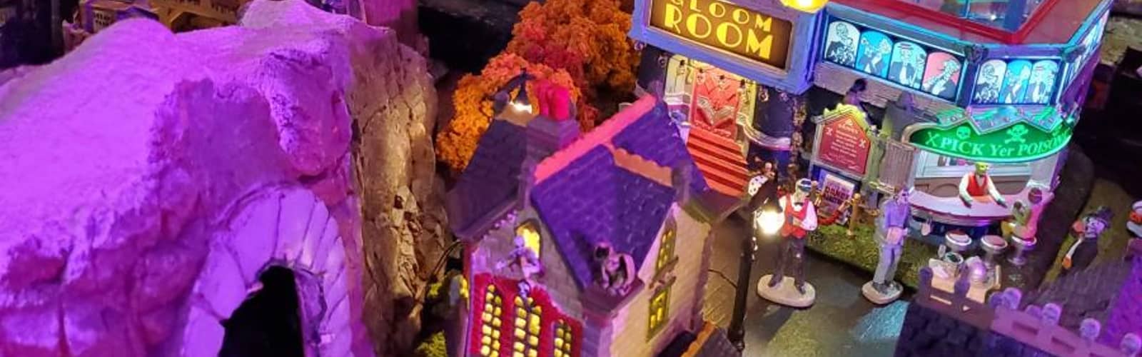 Mini Halloween Village
